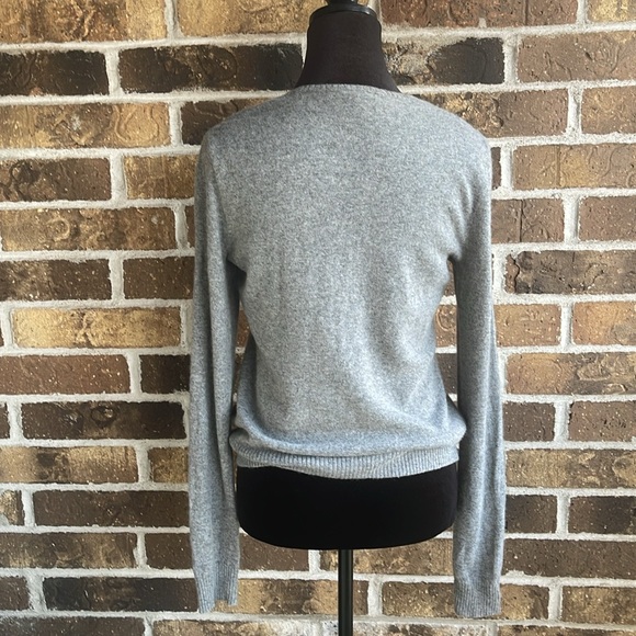 Ralph Lauren Gray Cashmere Wool Sweater - Picture 5 of 7